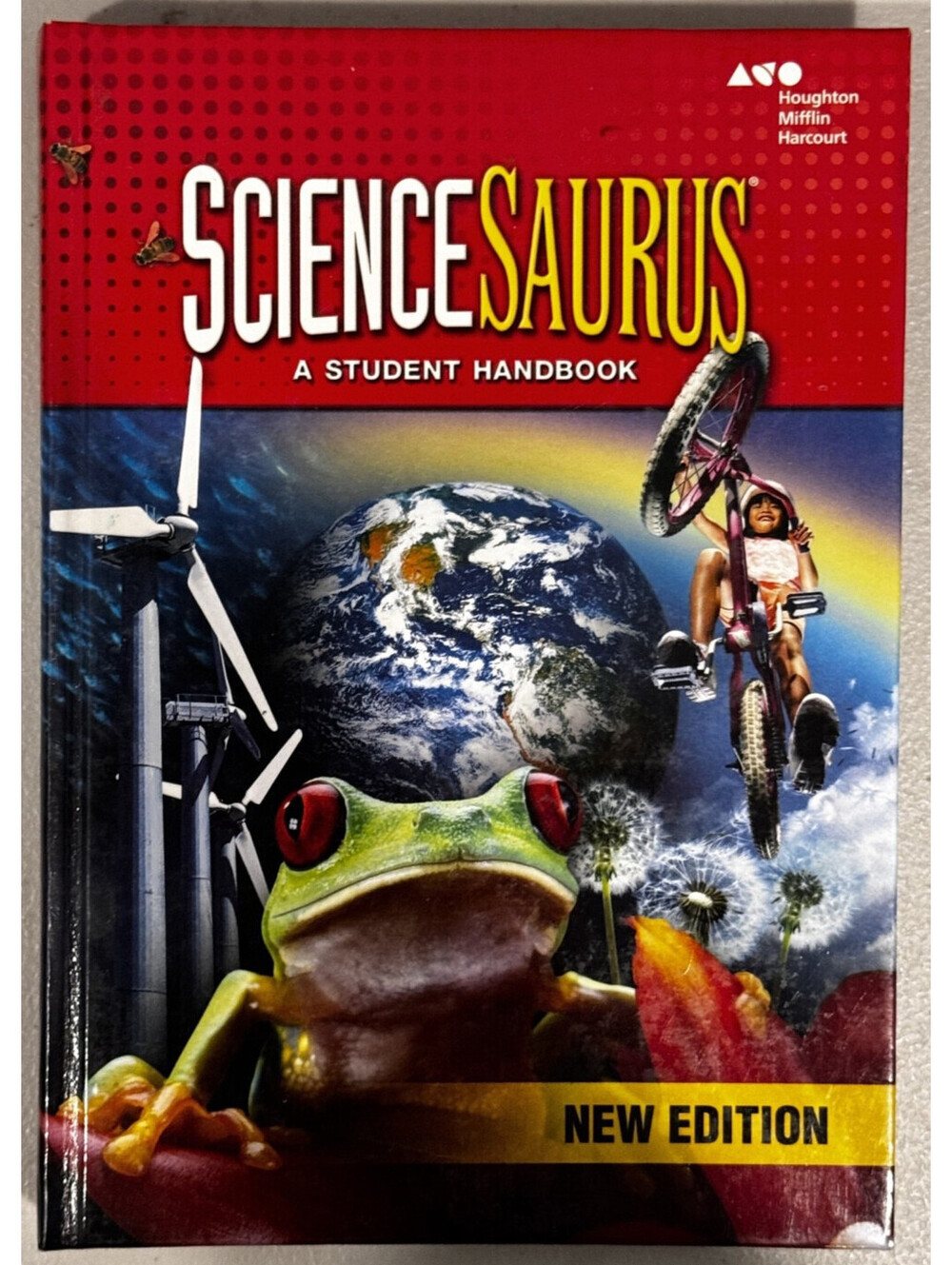 ScienceSaurus A Student Handbook Red Hardcover Grades 2-3 2009